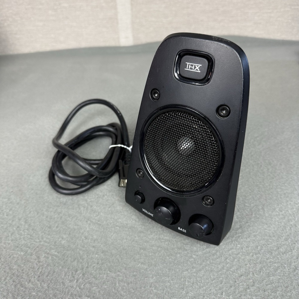 Logitech Speaker Right ONLY Z623 THX 2.1 system RCA W TESTED